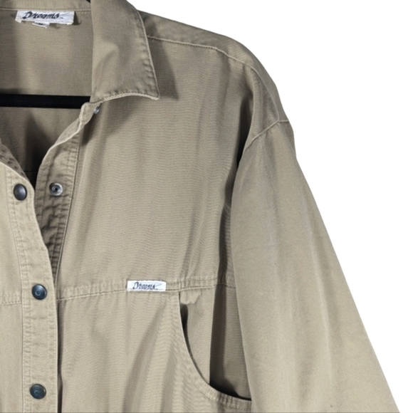 Vintage Dreams Khaki Utility Jumpsuit Women’s M Vintage Dreams Utility Jumpsuit - Picture 4 of 11